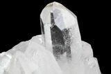 Clear Quartz Crystal Cluster - Brazil #91570-1